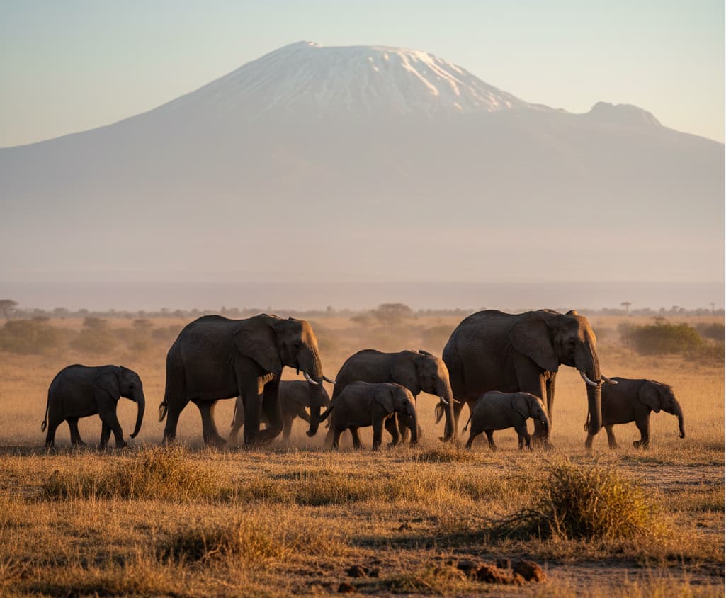 3 Days Amboseli Safari with elephants and Mount Kilimanjaro views in Kenya