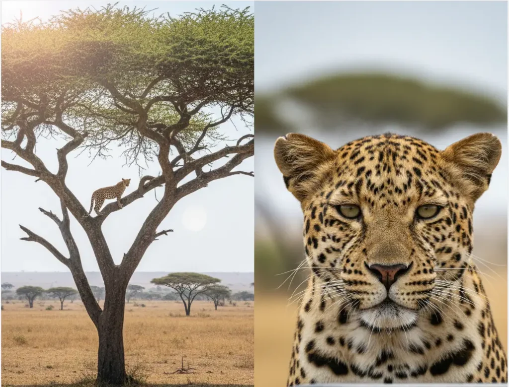 Lake Nakuru Safari Photography 2026: Why Your Old Zoom Lens is Now the "Wrong" Choice 2 Comparison of 400mm versus 600mm focal length for Lake Nakuru safari photography in 2026.