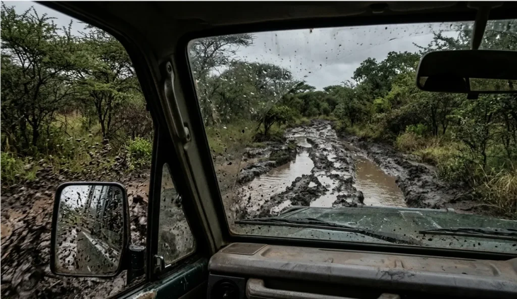 Lake Nakuru Camping 2026: The "Public vs. Special" Reality Check 3 Navigating the muddy southern tracks of Lake Nakuru camping zones in 2026 requires high-clearance 4x4 vehicles.