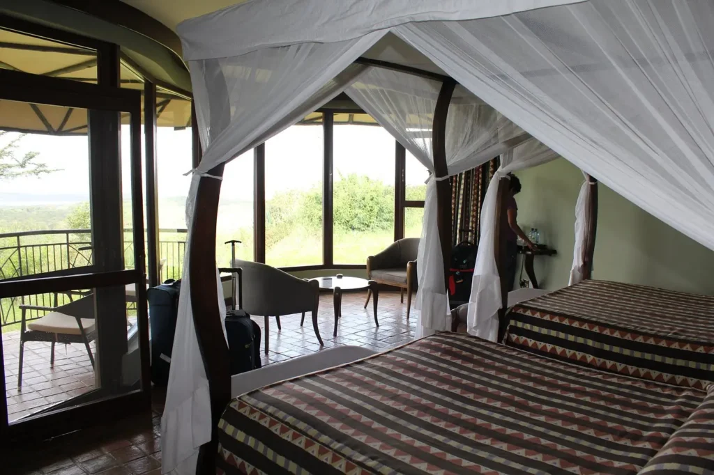 The Best Safari Lodge in Lake Nakuru: A 2026 Operator’s Verdict (And Why the "Old Lists" are Wrong) 5 The stone-walled exterior of Sopa Lodge, a top family-friendly best safari lodge Lake Nakuru destination in 2026.