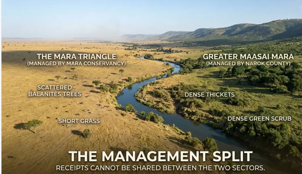 How to Pay Masai Mara Park Fees 2026: The "eCitizen Trap" & Step-by-Step Payment Guide 3 masai mara management split narok vs triangle