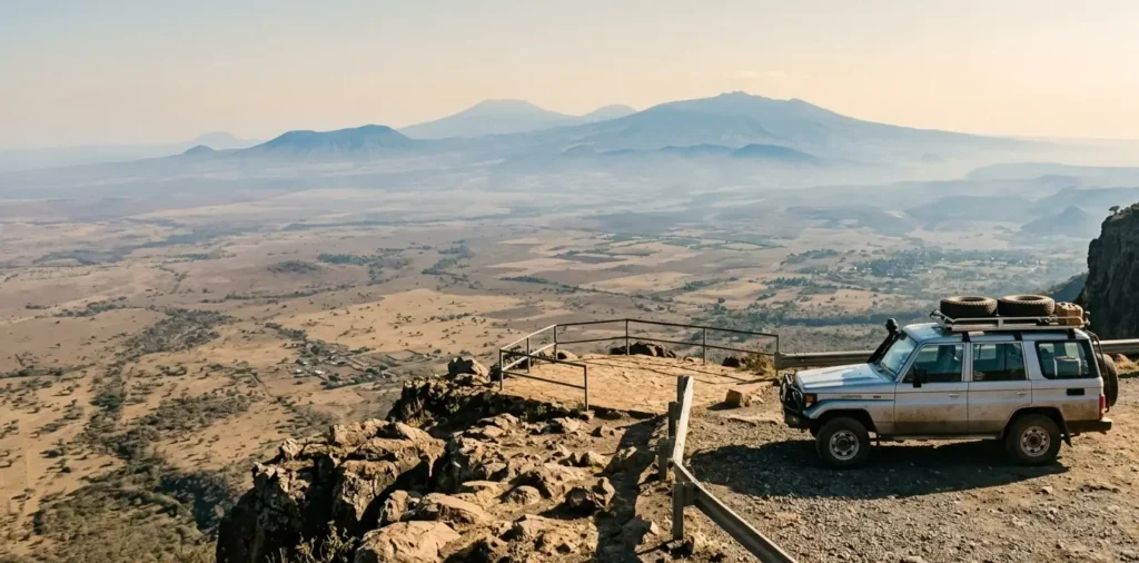 Fly or Drive to Masai Mara 2026? The Honest Cost Verdict 6 rift valley escarpment viewpoint kenya